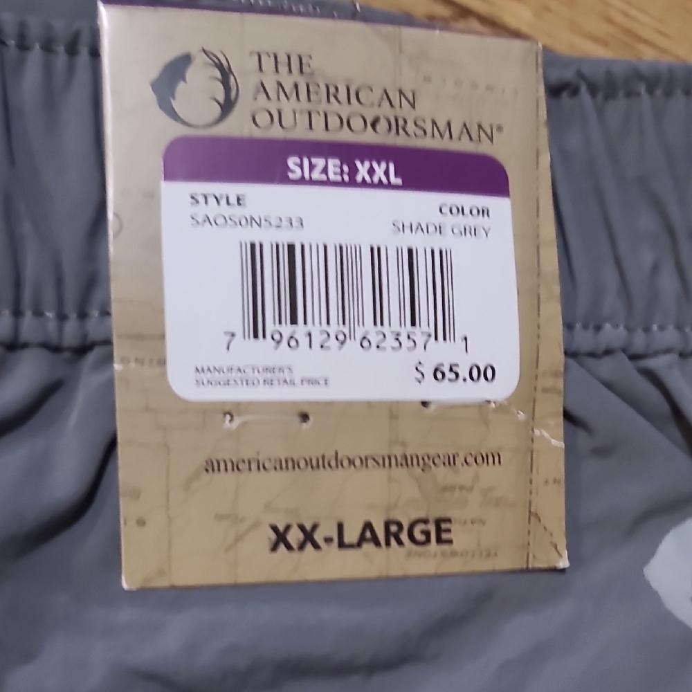 Gray Hiking Shorts (D2) - Picture 4 of 5